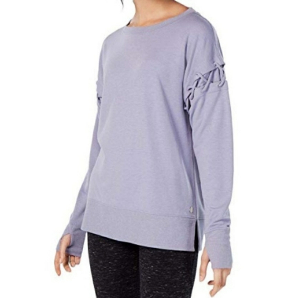 XL & Large Ideology Lace-up Sweatshirt